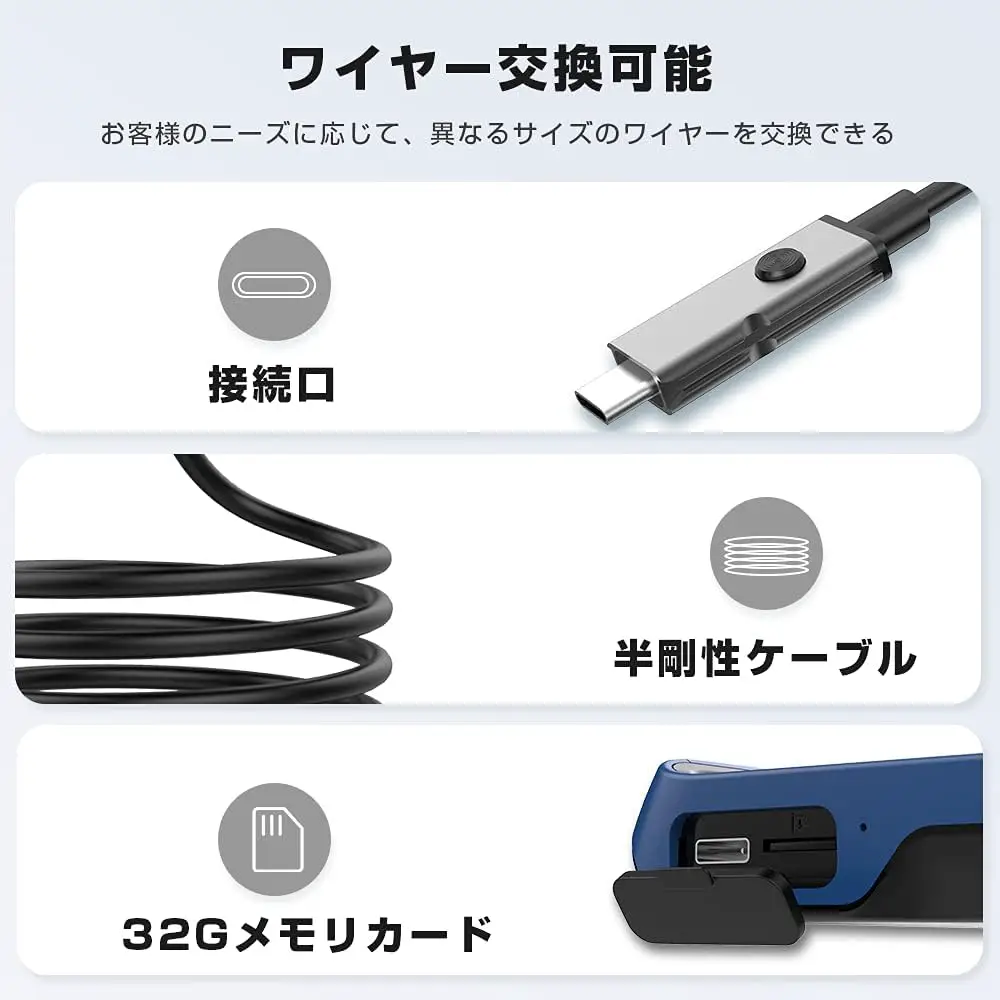 GEECR HDデジタル 三眼カメラ トリプルレンズ ファイバースコープ 新技術ファイバースコープ 工業内視鏡 トリプルレンズ 直径 🎎