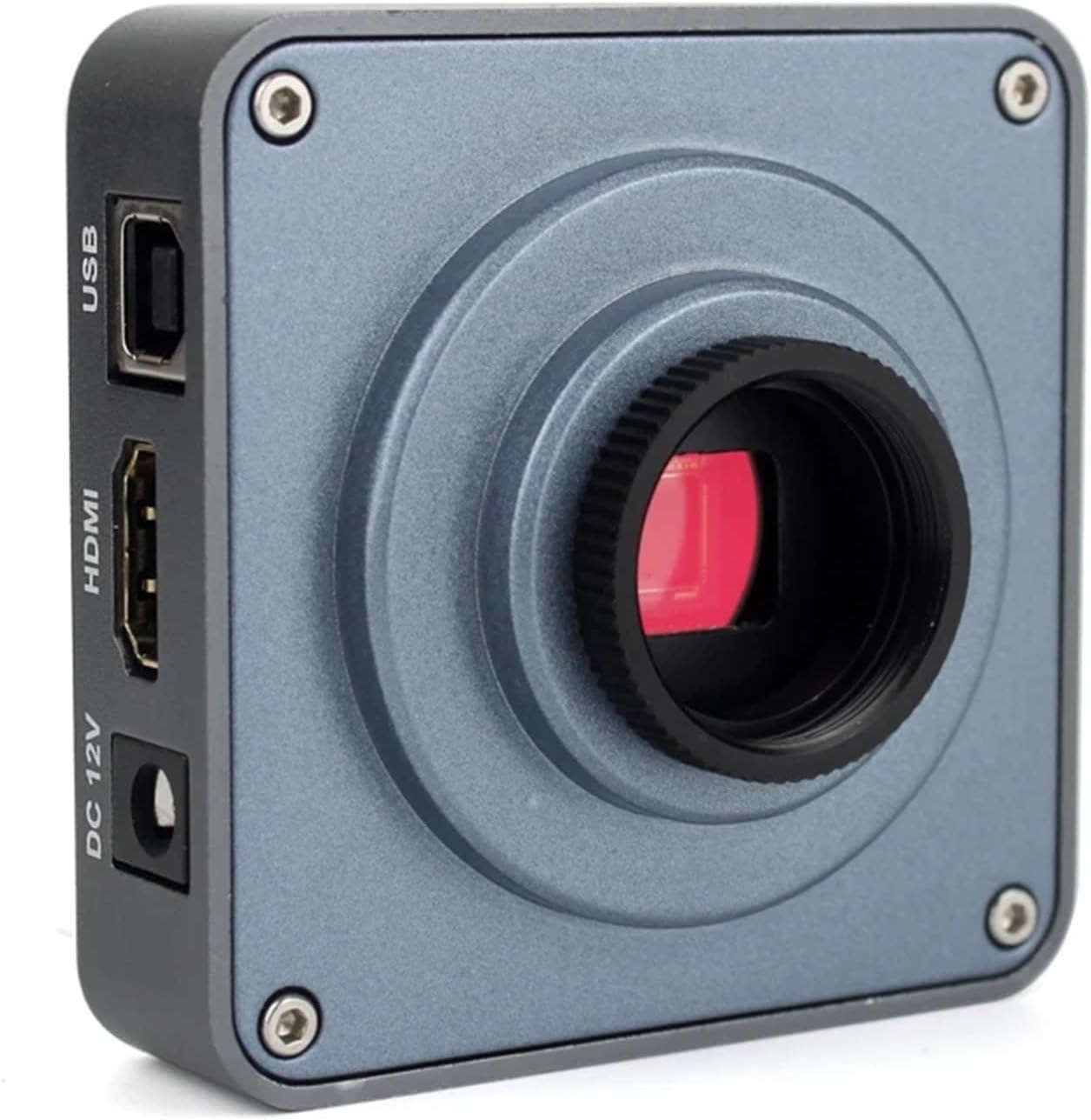 48MP 2K HDMI USB 顕微鏡カメラ Cマウントレンズ付き 産業用電子機器およびPCB修理用 - 60FPS 高解像度イメ